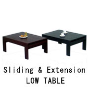 Sliding & Extension low table