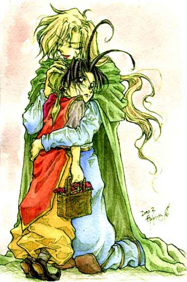 幻水・ぼっちゃんとグレミオ