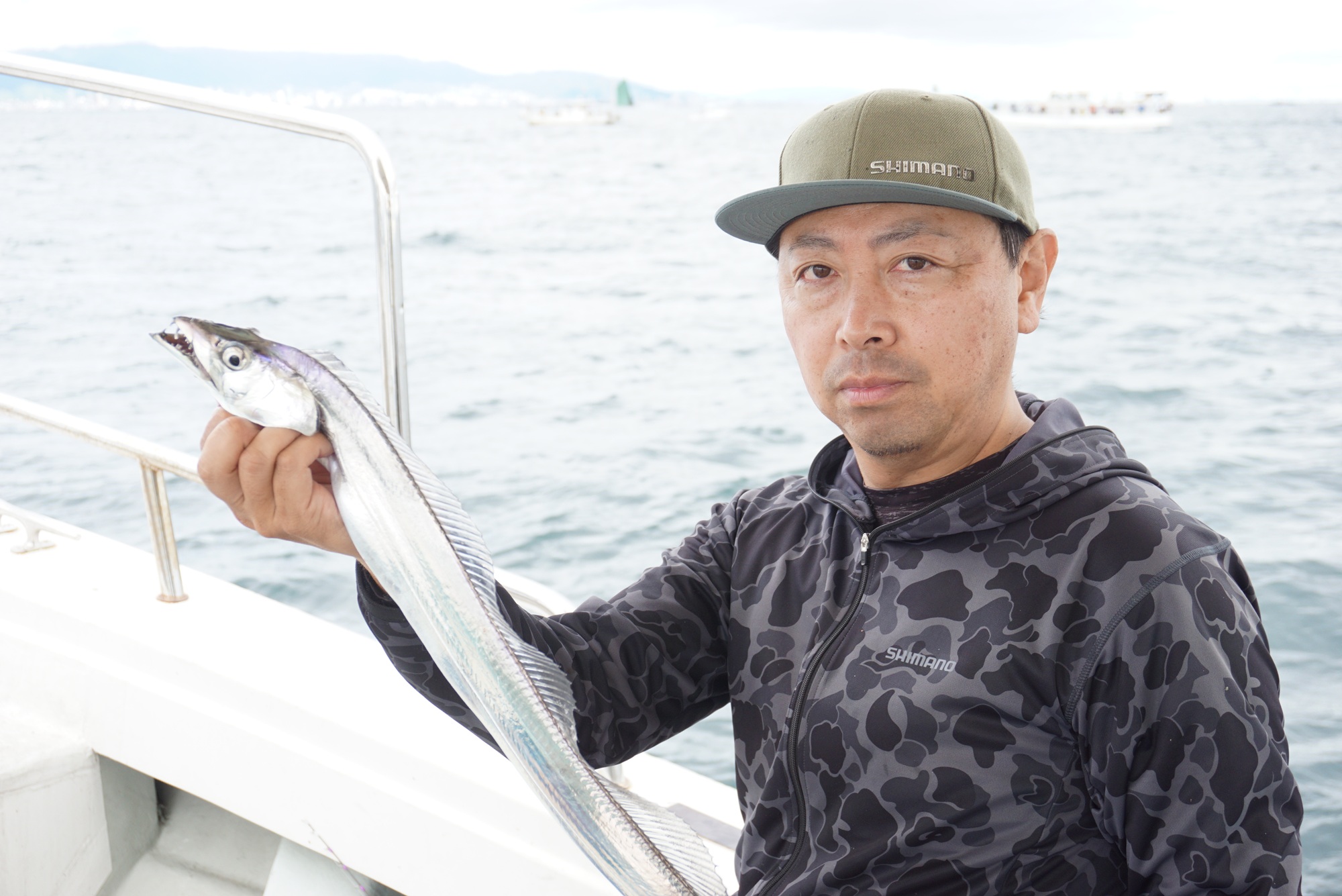 神戸沖タチウオ釣り