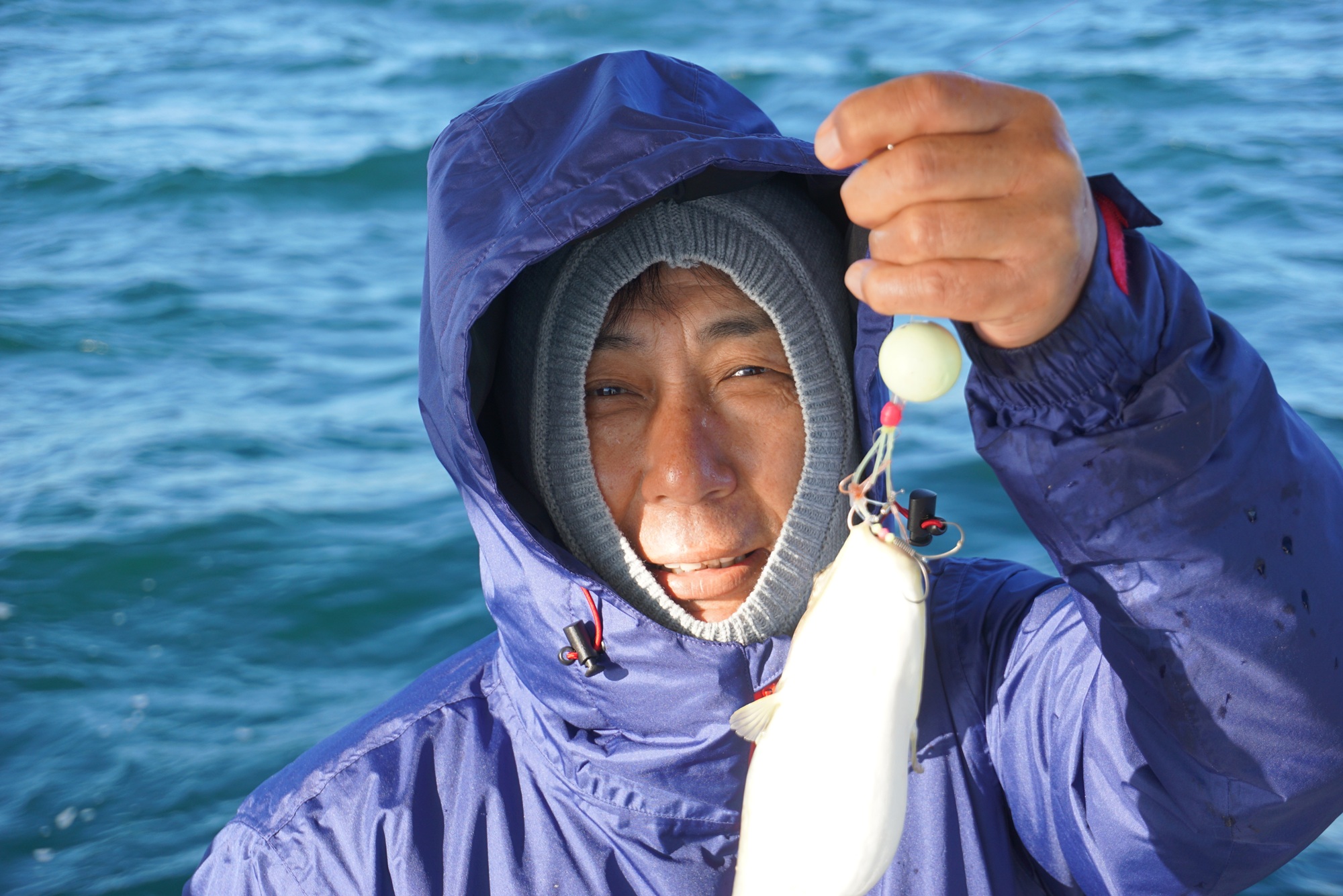 ショウサイフグ釣り