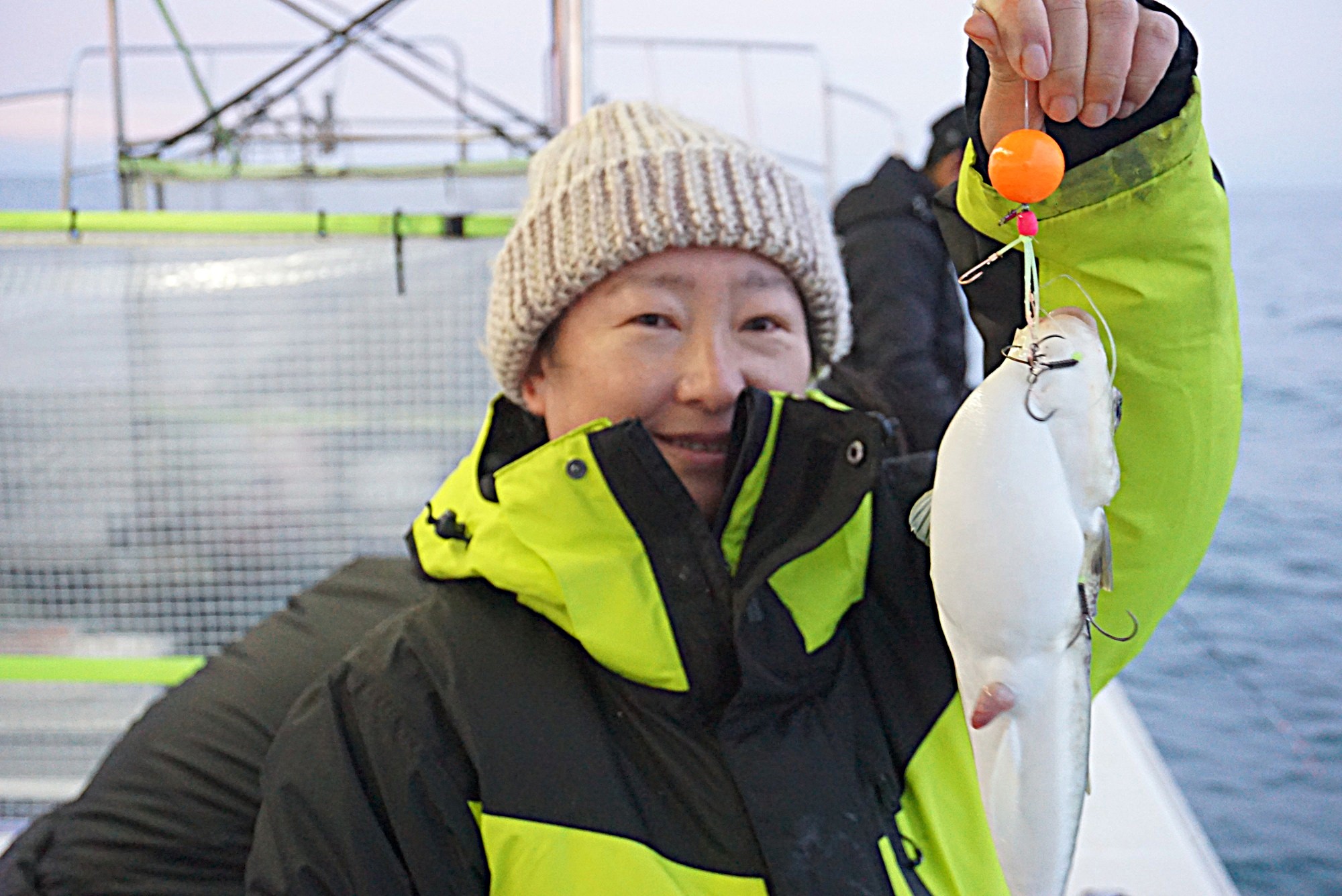 ショウサイフグ釣り